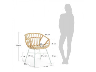 Кресло Kave Home CONSTANT CC0692FN46 (бежевый)