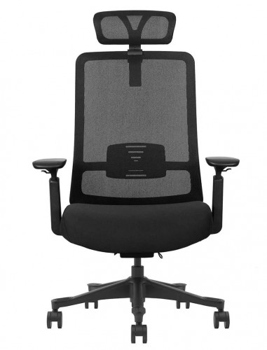 Крісло для оператора LUX- V1-BH-02 BLACK ергономічне