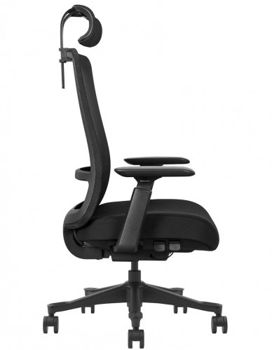 Крісло для оператора LUX- V1-BH-02 BLACK ергономічне