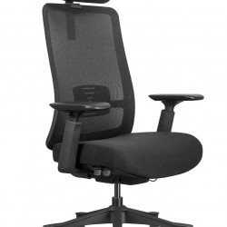 Крісло для оператора LUX- V1-BH-02 BLACK ергономічне