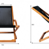 Кресло шезлонг Ws- Classic Chalet swing текстилен