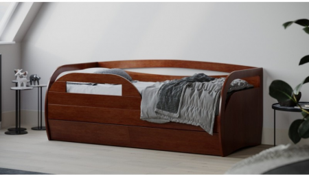 Кровать односпальная BIO- "Прайм" Бавария с ящиками