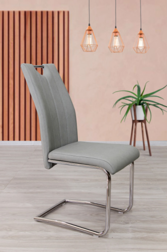  Стул кухонный модерн premium  EVRO- Merlin Light grey DC -301
