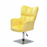 Фото №2 - Офисное кресло OND- Oliver (Оливер) Б-Т желтый B-1027 4-CH-BASE
