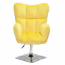Фото №1 - Офисное кресло OND- Oliver (Оливер) Б-Т желтый B-1027 4-CH-BASE