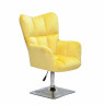 Фото №3 - Офисное кресло OND- Oliver (Оливер) Б-Т желтый B-1027 4-CH-BASE