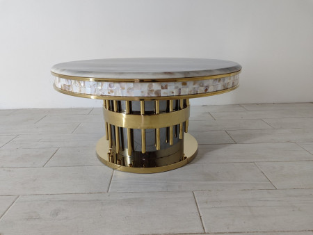 Стол модерн журнальный Elt- JXT-21 (d80*45 см)