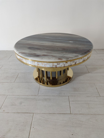 Стол модерн журнальный Elt- JXT-21 (d80*45 см)