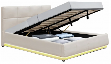 Кровать с подьемным механизмом CRV- Eclipse 160*200 с подсветкой