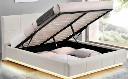 Кровать с подьемным механизмом CRV- Eclipse 160*200 с подсветкой