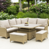 Комплект для отдыха из техноротанга Alexander Rose TEA- RICHMOND LARGE CASUAL DINING SET 2.4M WITH ADJ TABLE