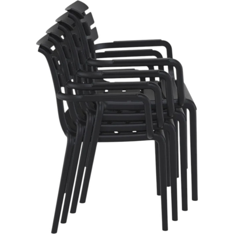 Стул уличный Siesta Paris (черный)