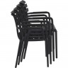 Стул уличный Siesta Paris (черный)