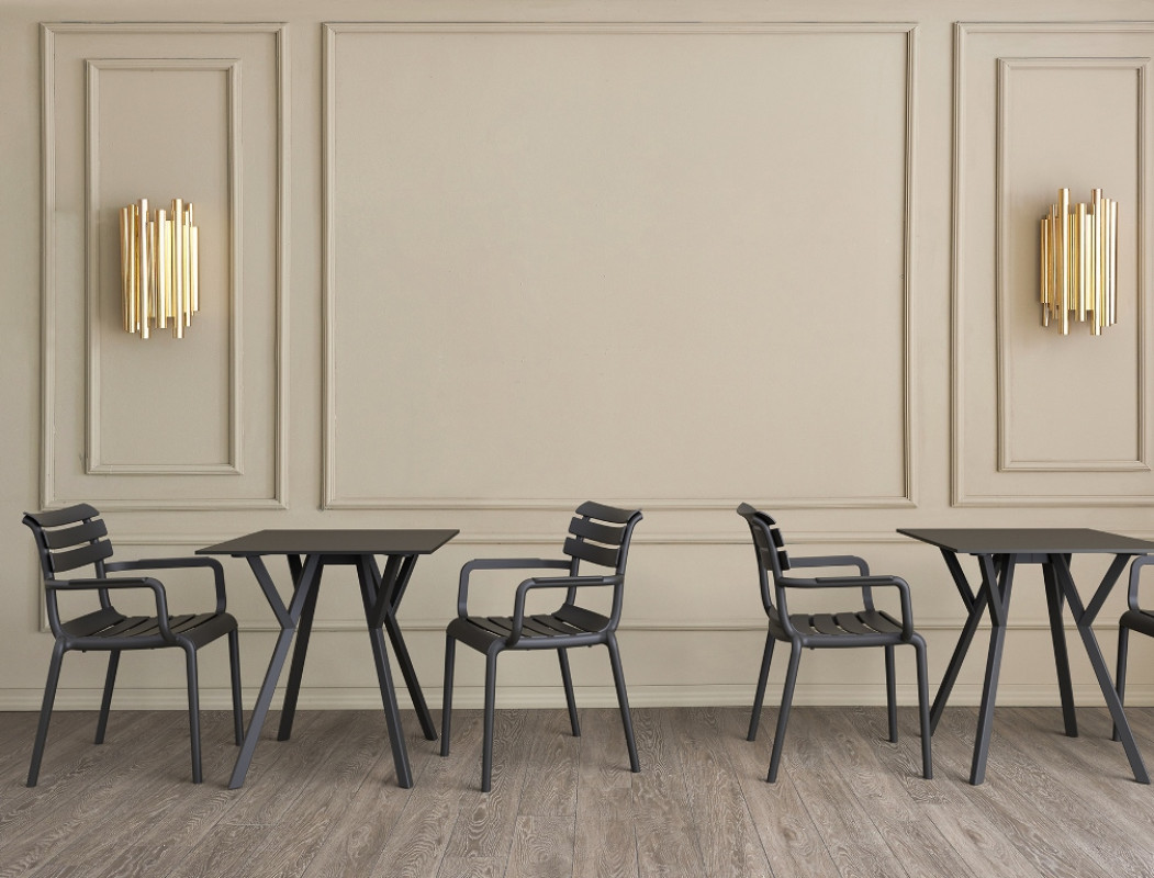 Стул уличный Siesta Paris (черный)