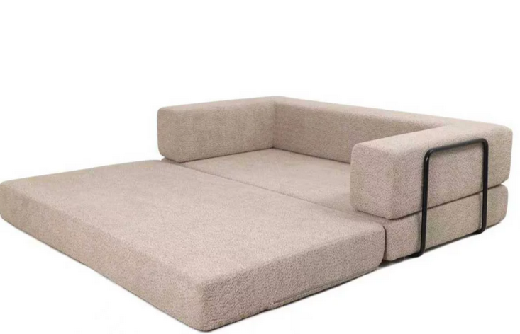 Диван бескаркасный раскладной CRV- Vacuum Nomad tone,коричневый