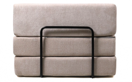 Диван бескаркасный раскладной CRV- Vacuum Nomad tone,коричневый