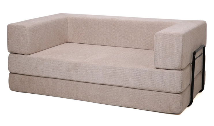 Диван бескаркасный раскладной CRV- Vacuum Nomad tone,коричневый