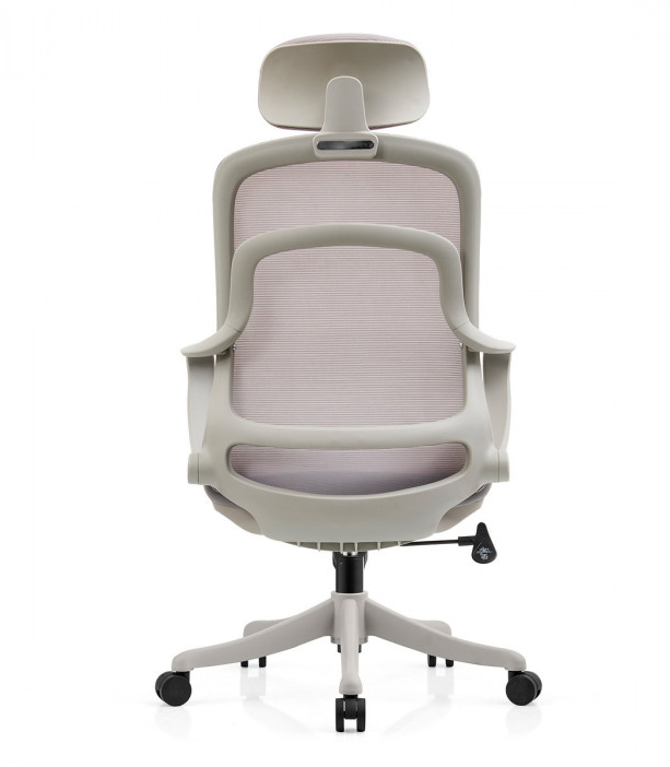 Компьютерное кресло поворотное INI- COLE в сером цвете   