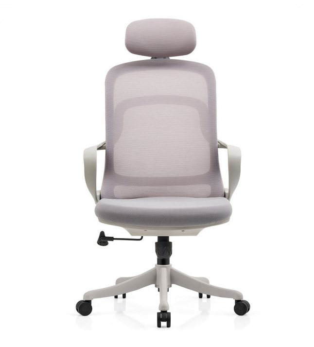 Компьютерное кресло поворотное INI- COLE в сером цвете   