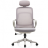 Компьютерное кресло поворотное INI- COLE в сером цвете   