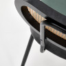 Комплект обеденный HALMAR стол MAURYCY + 4 кресла K503 серые