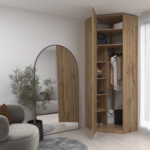 Шкаф угловой 240х90х90 cм KOD- ШК-У-90 2, 40