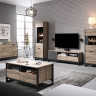 Стол журнальный Perfect Home Арден / Arden 109 Дуб санд гранж/матера