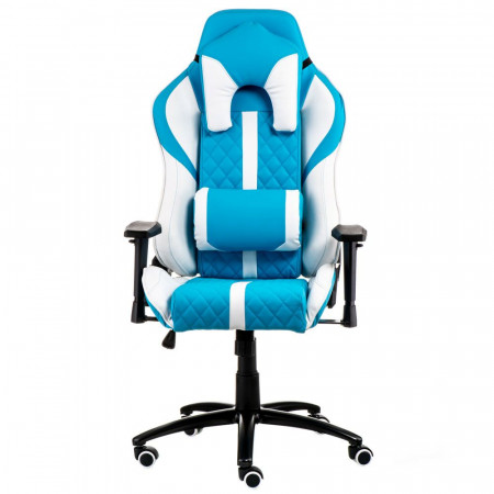 Кресло офисное TPRO- E6064  ExtremeRace light blue/white