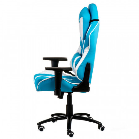 Кресло офисное TPRO- E6064  ExtremeRace light blue/white
