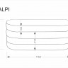Банкетка  с открывающейся крышкой Halmar CALPI (темно-бежевый)