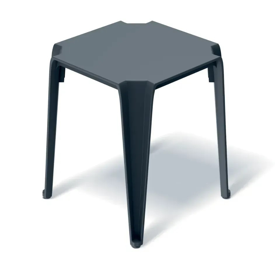 Стол кофейный уличный VLL- FERNE Lottie (антрацит, серый)