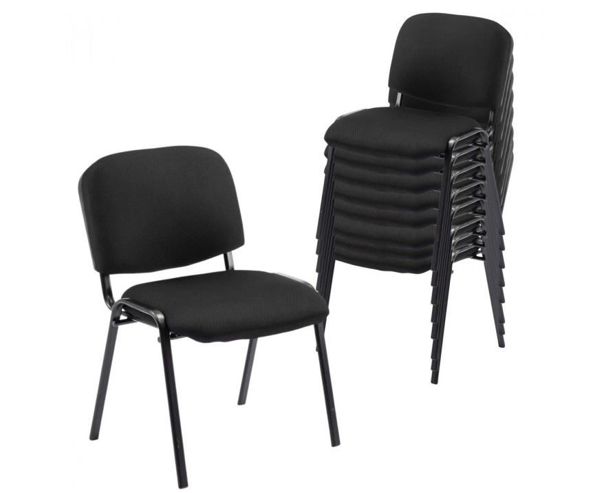 Офисный стул INI- ISO черный