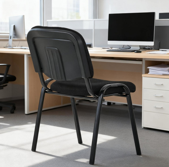 Офисный стул INI- ISO черный