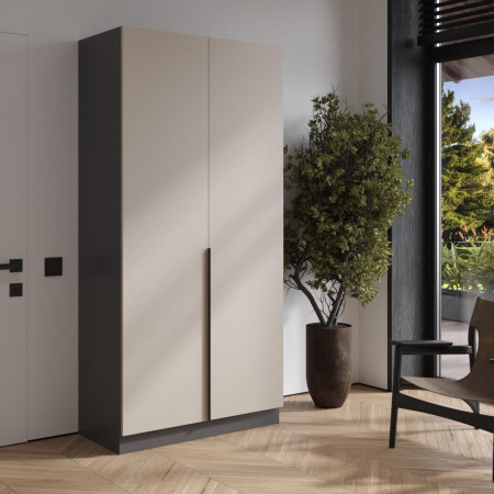 Шкаф на 2 двери ViA- Сити С-5