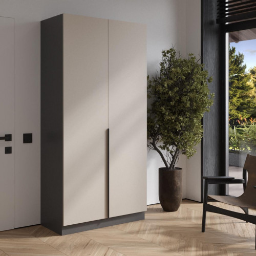 Шкаф на 2 двери ViA- Сити С-5