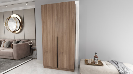 Шкаф на 2 двери ViA- Сити С-5