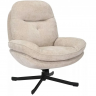 Кресло вращающееся SIGNAL Harper бежевый/ черный 