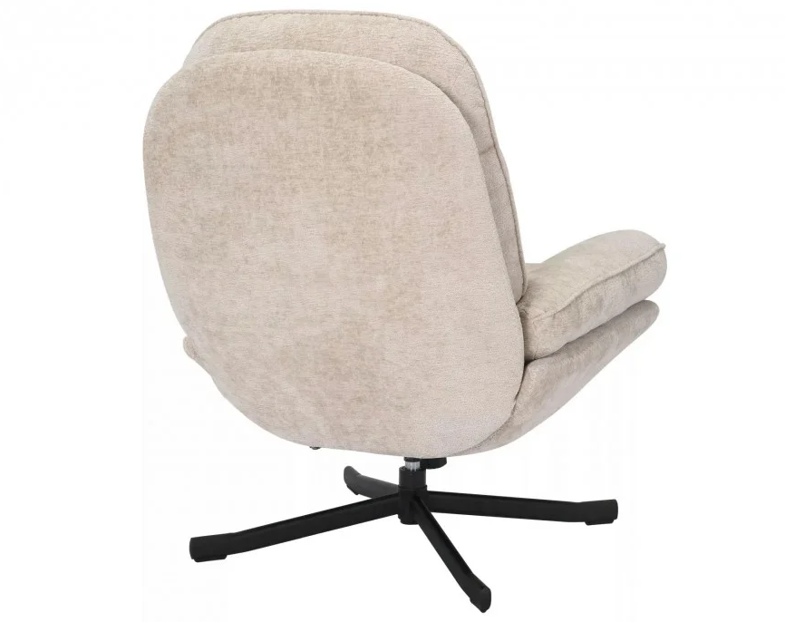 Кресло вращающееся SIGNAL Harper бежевый/ черный 