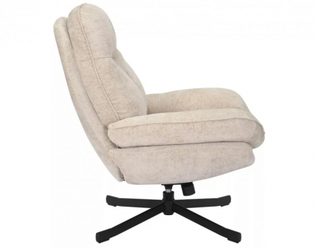 Кресло вращающееся SIGNAL Harper бежевый/ черный 