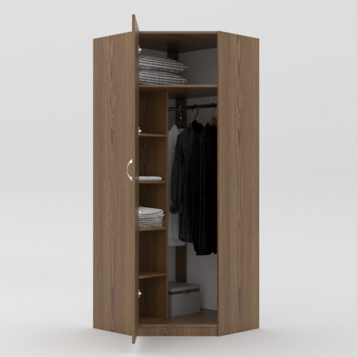 Шкаф угловой 195х90х90 cм KOD- ШК-У-90