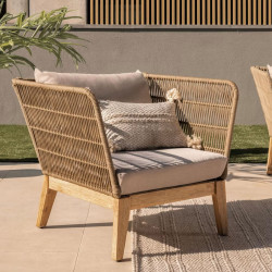 Кресло Kave Home BELLENY C837R33 (бежевый)