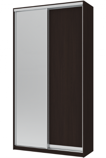 Шкаф - купе DRS- Сити Лайт (120х45х225 см) ДСП + Зеркало