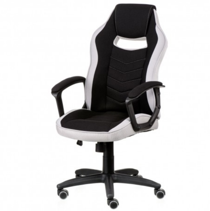 Кресло офисноеTPRO- Riko black/grey E6156