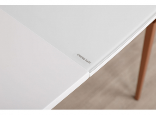 Стол обеденный модерн NL- Даллас (DALLAS) белый