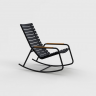 Кресло - качалка DEI- HOUE Reclips Rocking Chair Bamboo Armrests 