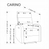 Кресло-реклайнер HALMAR CARINIO (пепельный)