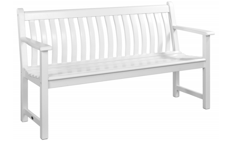 Лавка Alexander Rose TEA- WHITE PAINTED BROADFIELD BENCH 1.5M