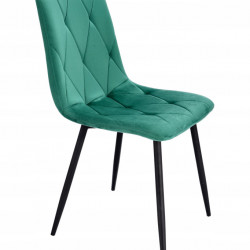 Стул обеденный MEBEL ELITE Piado велюр светло-зеленый