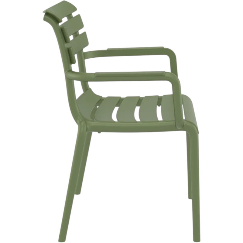 Стул уличный Siesta Paris (оливковый)