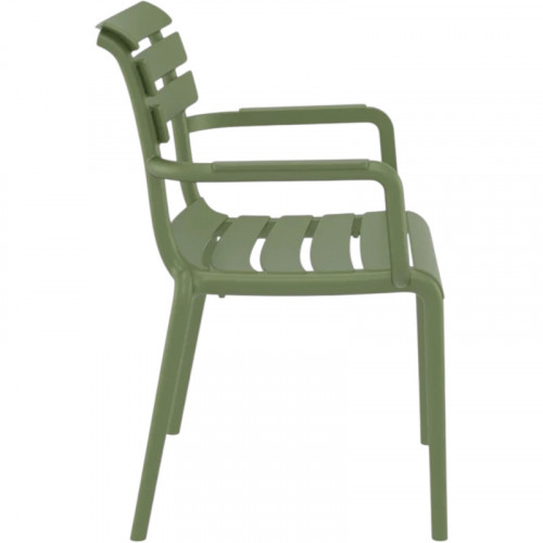 Стул уличный Siesta Paris (оливковый)